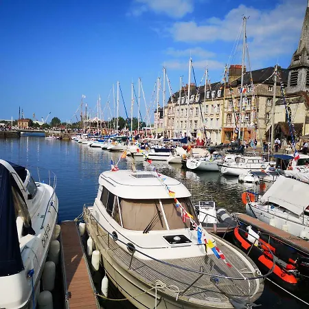 Ferienwohnung Un Parfum D'Embruns Hypercentre Honfleur, Fibre Exterior foto